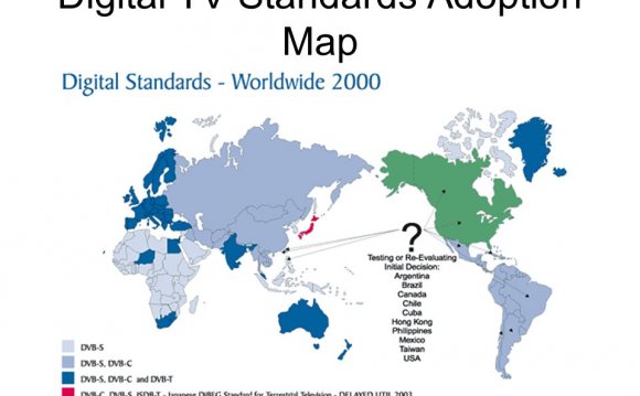 Digital TV Standards Adoption