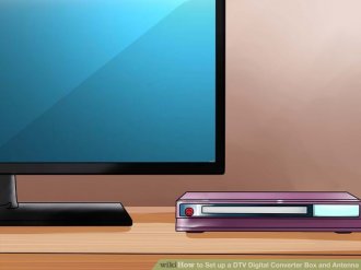 Image titled Set up a DTV Digital Converter Box and Antenna Step 1