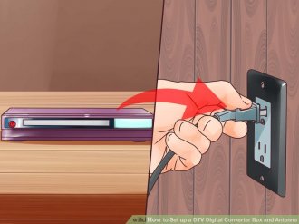 Image titled Set up a DTV Digital Converter Box and Antenna Step 5